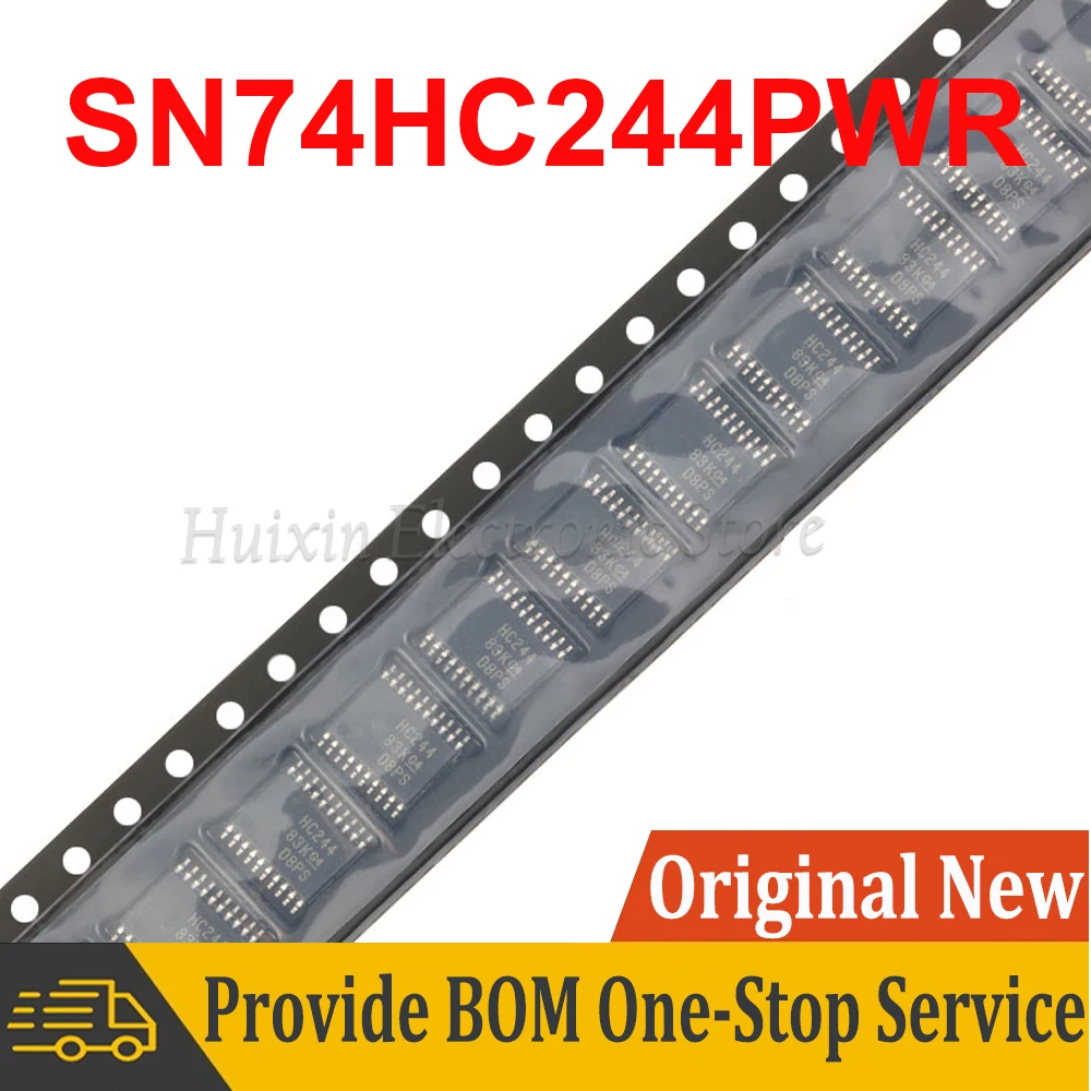 

5pcs SN74HC244PWR 74HC244PWR SN74HC244PW TSSOP-20 SMD New and Original IC Chipset