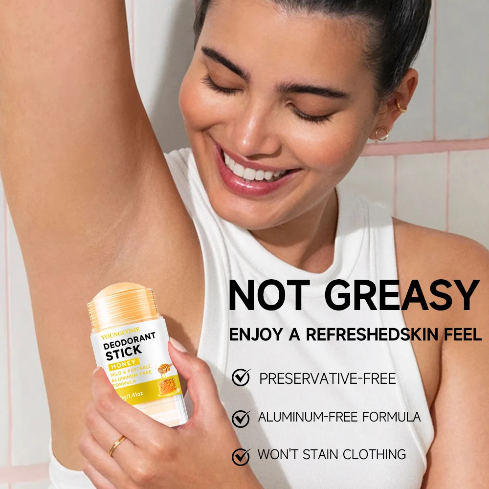  Portable Deodorant Stick Anti Sweating Keep Drying Lasting Fragrance Remove Armpit Odor Underarm Refresh Sticks