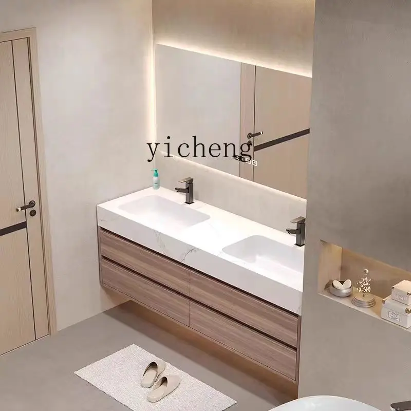 

double basin washstand bathroom cabinet combination toilet washstand hand washbasin cabinet