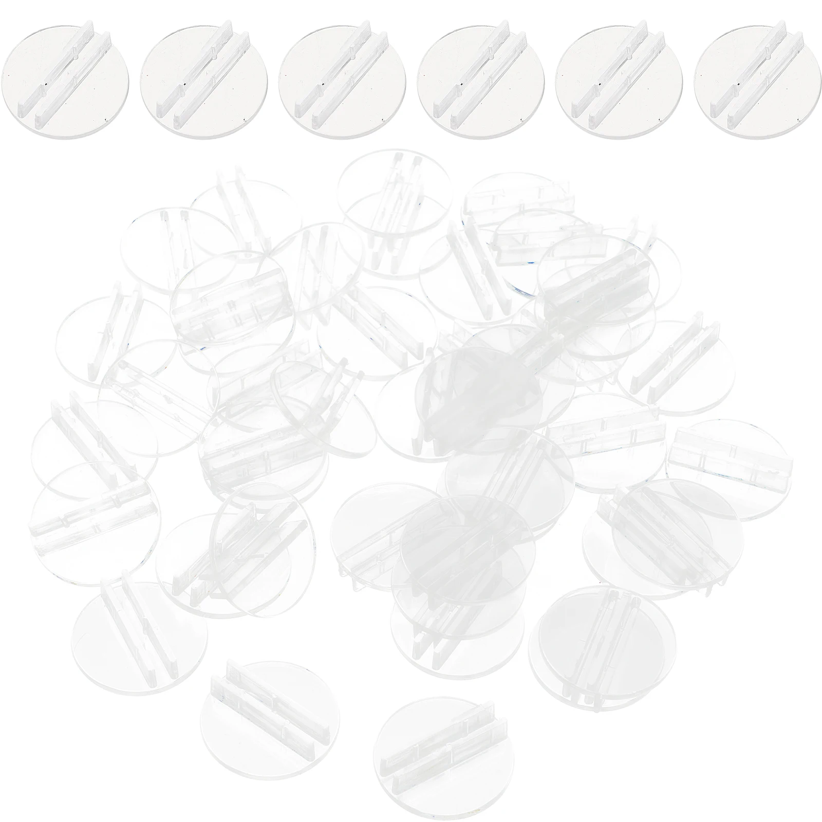 100 шт., бизнес-держатель, настольный органайзер, пластиковые держатели для карт, держатель для визитных карточек, органайзер для офиса, вертикальная подставка, дисплей