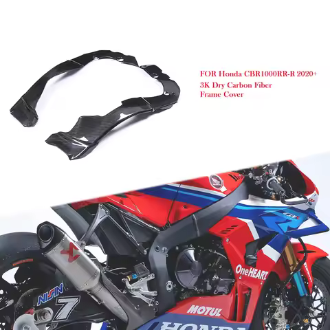 Accessories Moto Carbon Fiber Frame Covers Motorcycle Side Panels Fairings Kit For Honda CBR1000RR-R 2020 2021 2022 2023 2024
