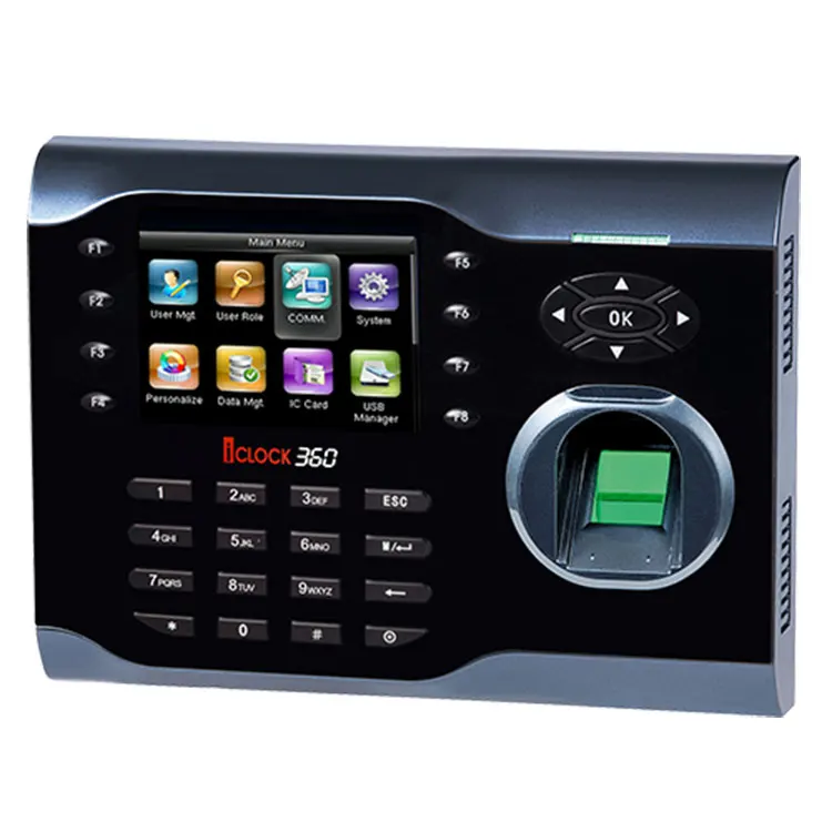 

July003 ZK Software Iclock360 Biometric Fingerprint Time Attendance Employee Time Clock Recorder Machine