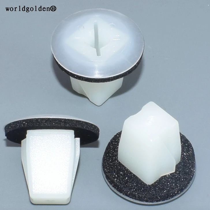 worldgolden 10pcs plastic clip Grommet for Mazda GJ6A-58-975 GJ6A58975