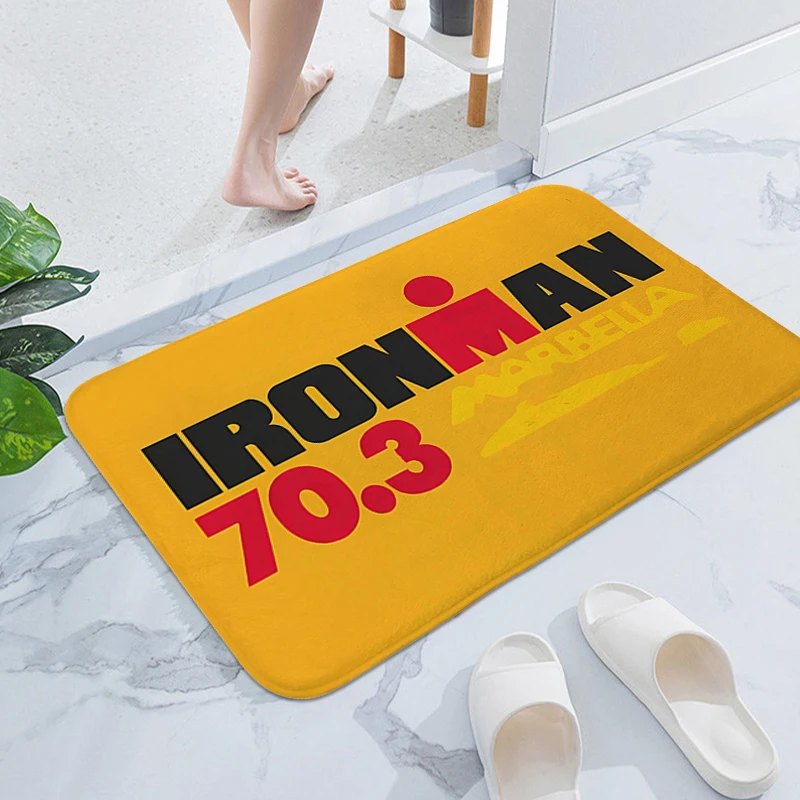 Bath Rug A-Triathlons Veranda Floor Mat Funny Doormat Entrance Door Modern Home Decoration Useful Things for Home Decorations