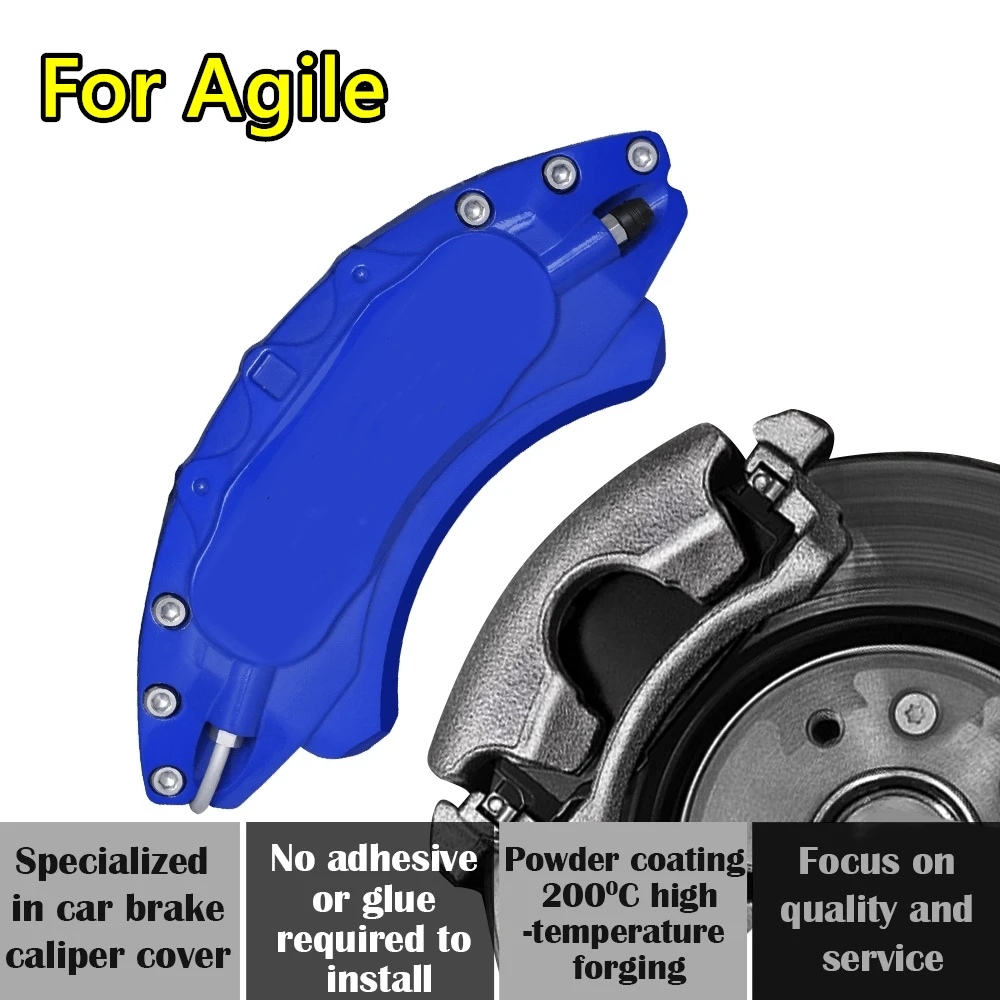 For Chevrolet Agile Car Brake Caliper Cover Aluminum Alloy Exerior Kit