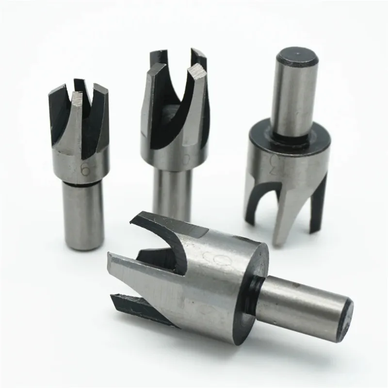 4pcs Round Shank 3/8