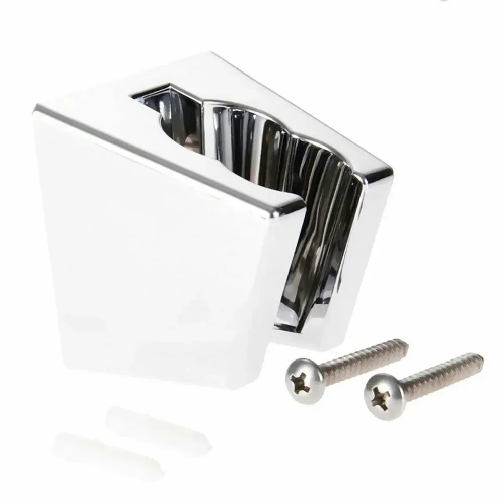 

Shower Head Holder For Bothroom Adjustable Bathroom Shower Handset Holder 4.8*4.8*3cm Head Chrome Wall Mount Bracket