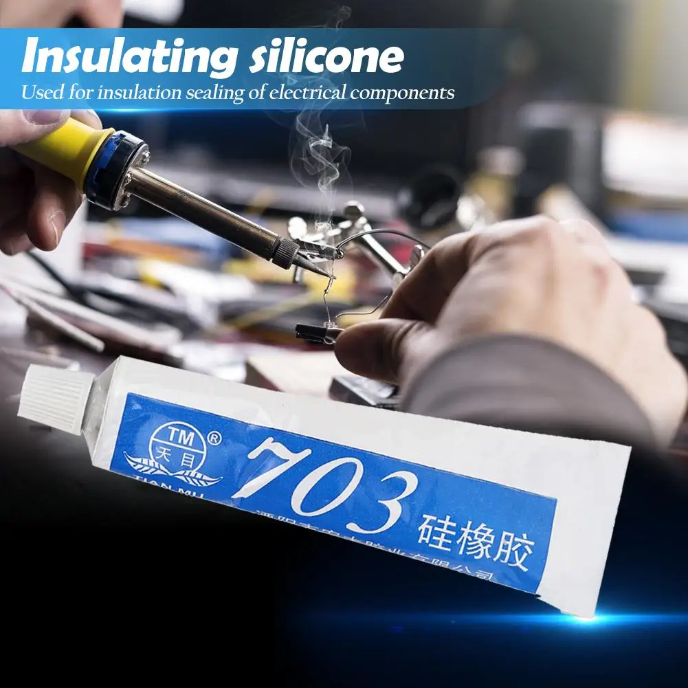Rubber Fixed Glue Electronic Insulation Glue Waterproof Solvent-free for Electrical Components