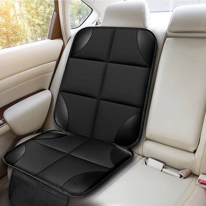 Oxford PU Leather Car Cover for Child Baby Kids Safety Cushion Dustproof Protectors Mat Waterproof 122x48cm