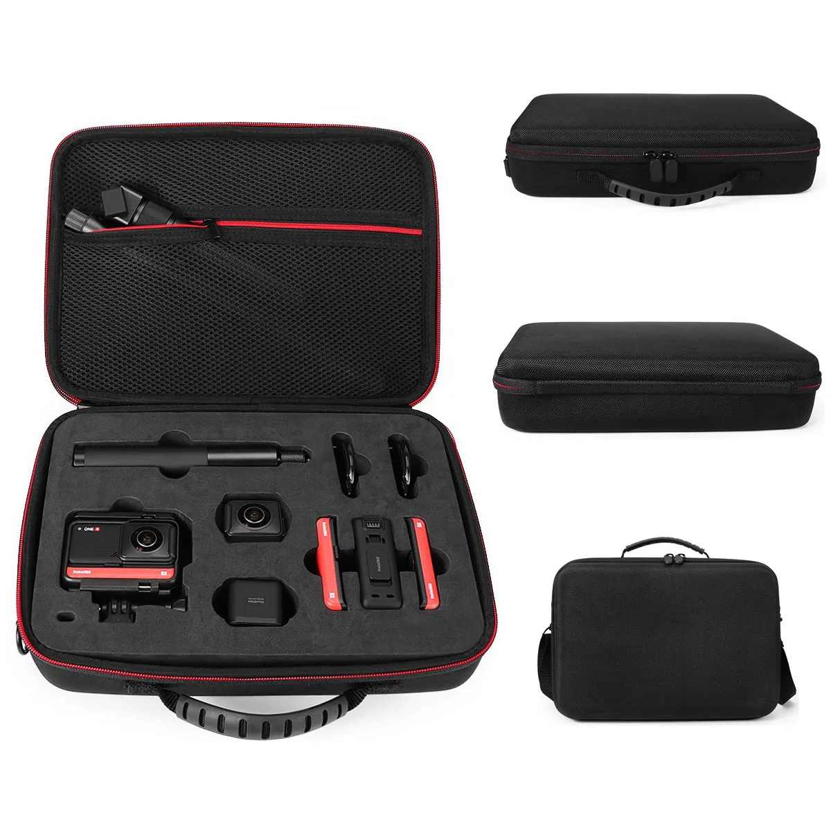 TTL-F32 Camera Carrying Case For Insta360 One RS R Storage Bag Portable Panoramic Sports Camera Case 