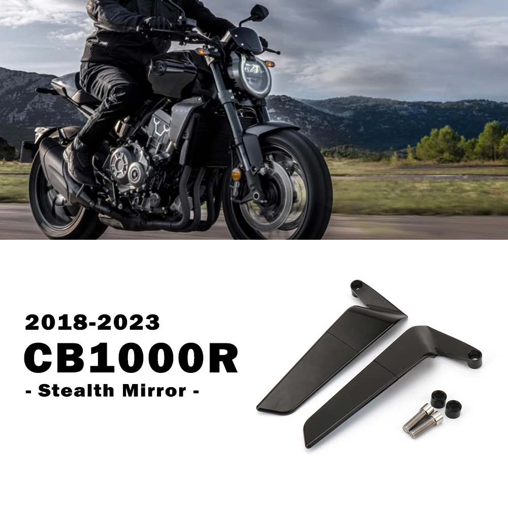 CB1000R Accessories for Honda CB 1000R 1000 R 2018-2023 Motorcycle New Stealth Mirrors Adjustable Winglet Rearview Aluminum