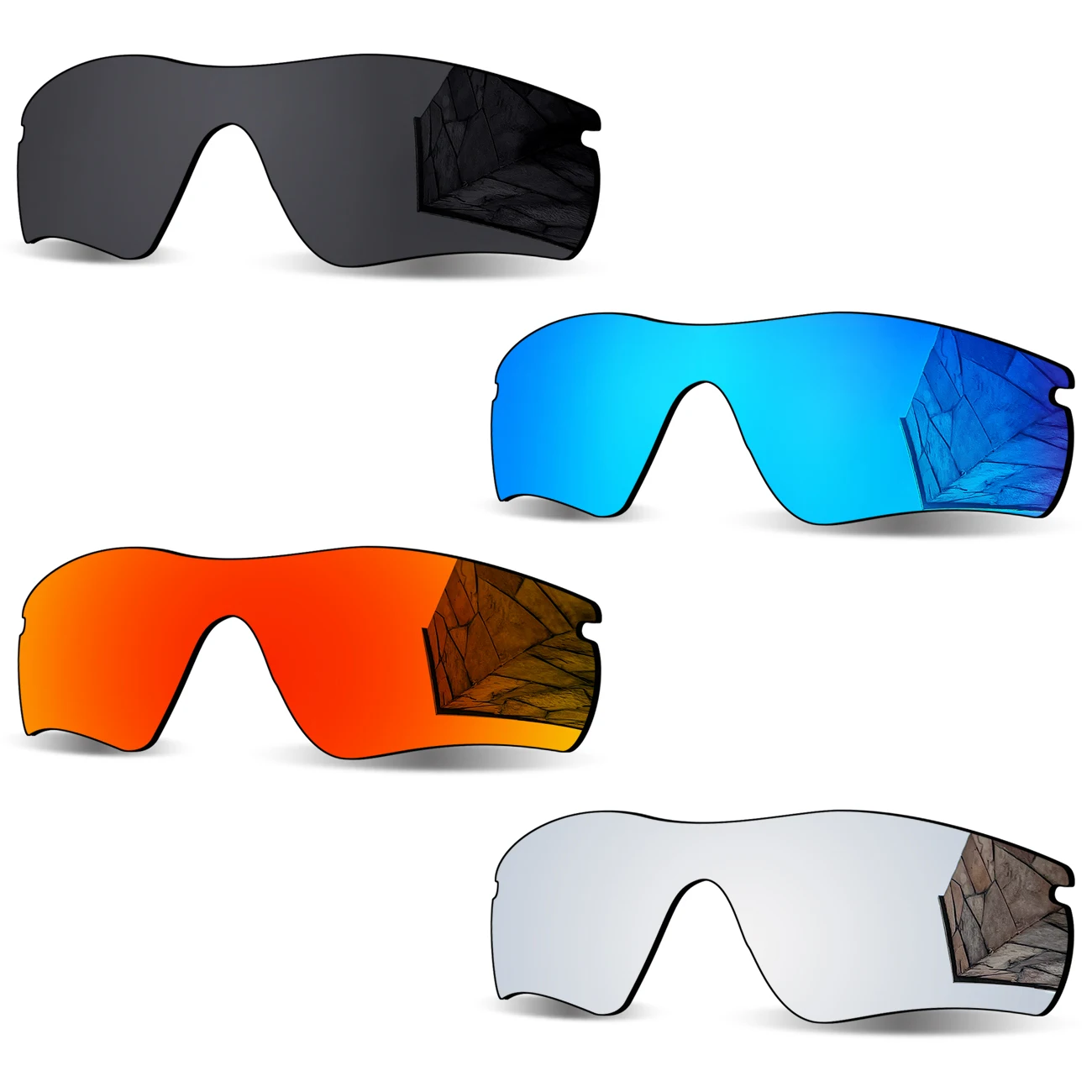 Performance Polarized Replacement Lenses for Oakley Radar Path OO9051 Radar Path 11-267 11-277 11-290 -100% UV Protection