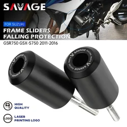 GSR750 GSXS750 Frame Slider Crash Protector For SUZUKI GSR 750 GSXS GSX-S Motorcycle Falling Protection Engine Anti Crash Pad