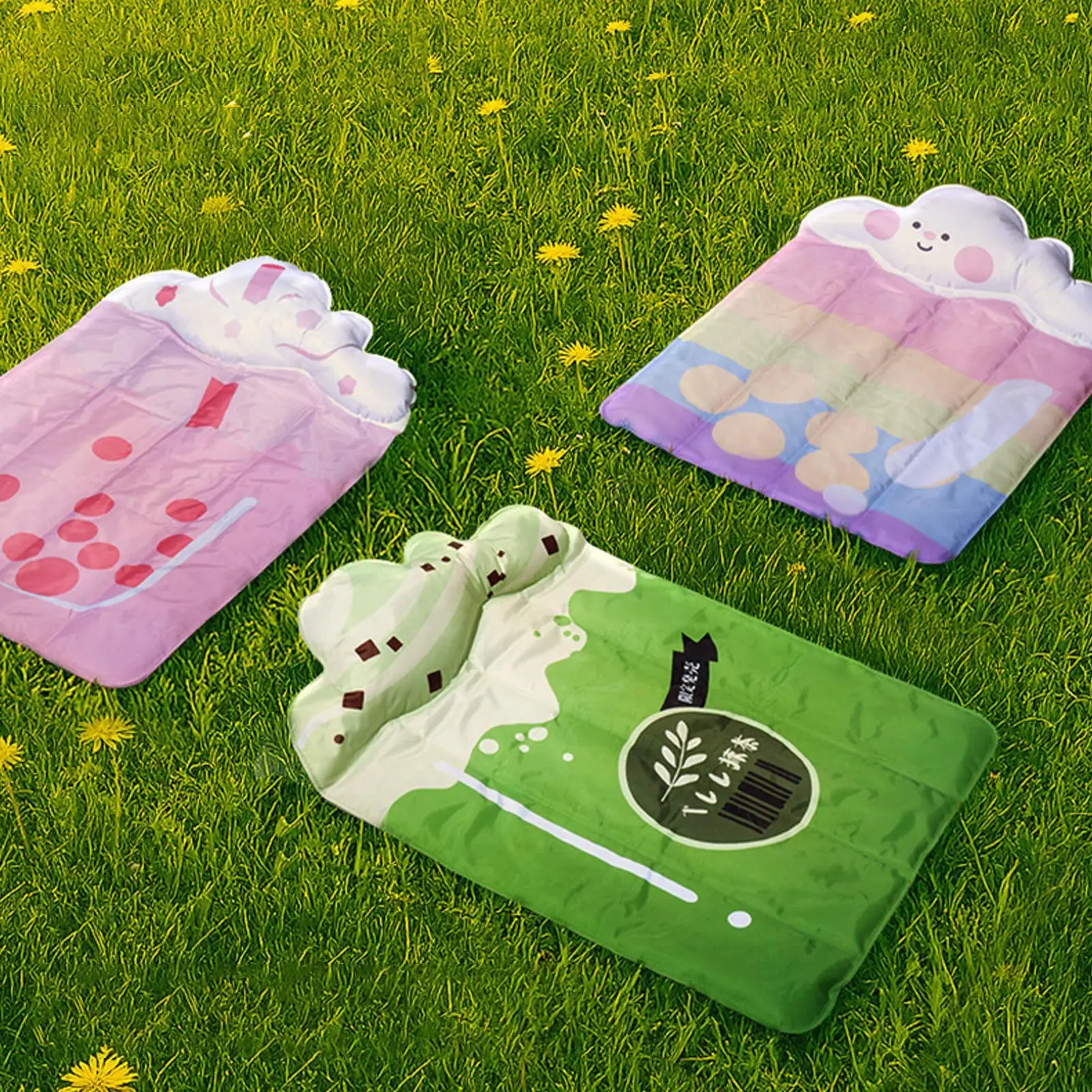 

Dog Cooling Pad Pet Puppy Cooler Gel Mat Small To Large Animals Sleeping Bed Waterproof For Hot Days Sofa Car Seat RV Floor