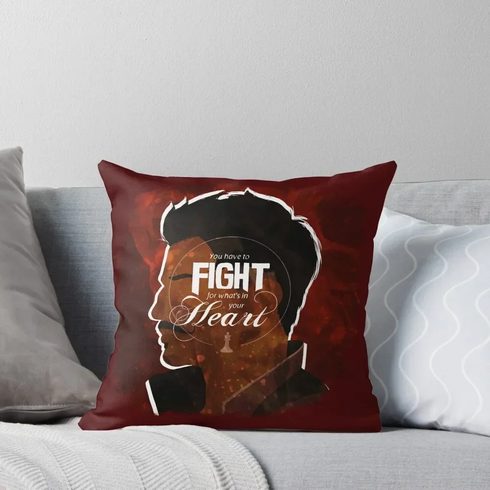 Dorian - Fight For What's In You Heart Throw Pillow Pillow Covers Decorative Pillowcase Christmas Pillow