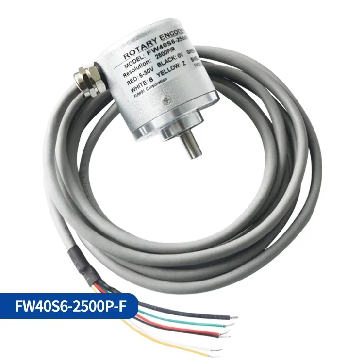 FUWEI FW40S6-2500P Coding Machines CNC Lathes Encoders Rotary Encoders Incremental Rotary Encoder