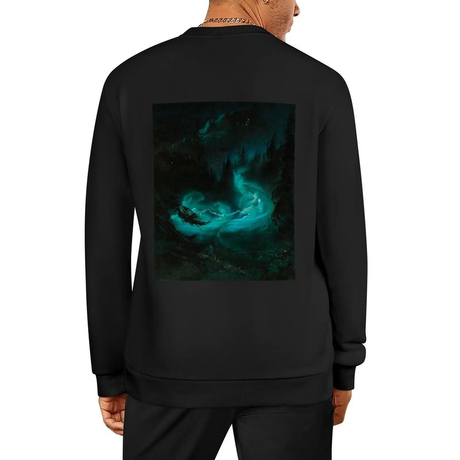 

The Fairy Dance, by Karl Wilhelm Diefenbach Pullover autumn clothes for men autumn clothes tracksuit men sweatshirt