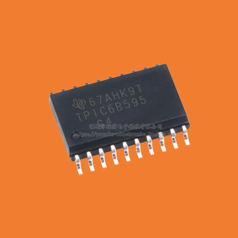 10PCS/Original Genuine SMT TPIC6B595DWRG4 SOIC-20 Logic Chip Shift Register