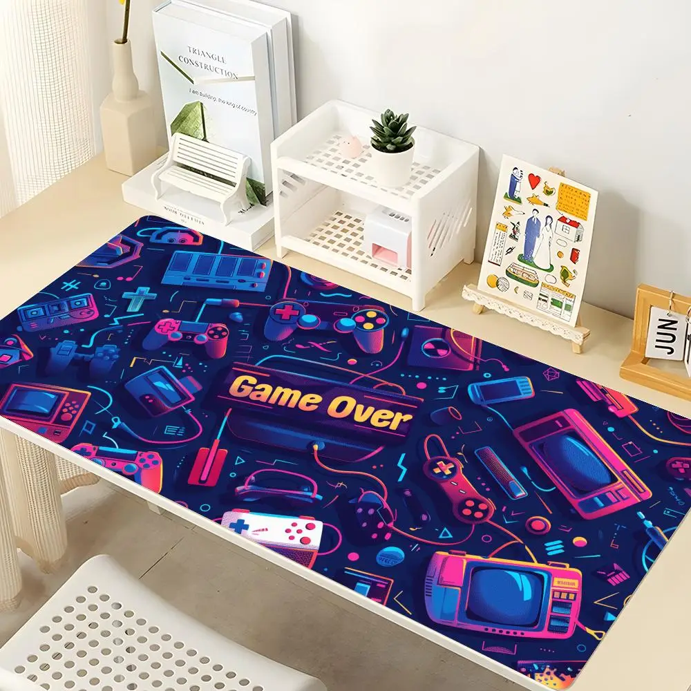 

Gamepad Pattern Mouse Pad Gaming Mousepad Abstract Large 900x400x5mm MouseMat Gamer XXL Mause Carpet PC Desk