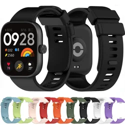 Silicone Strap for Redmi Watch 4 Official Original Bracelet Belt for Xiaomi Mi Band 8 Pro Smartwatch Sport Replaceable Wristband