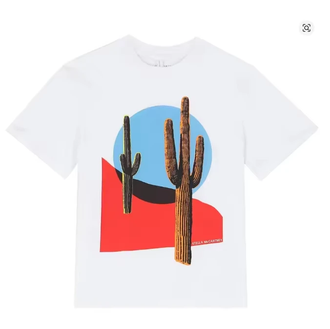 2026 New Summer fashion casual versatile street T-shirt with printed design suitable for both men and women