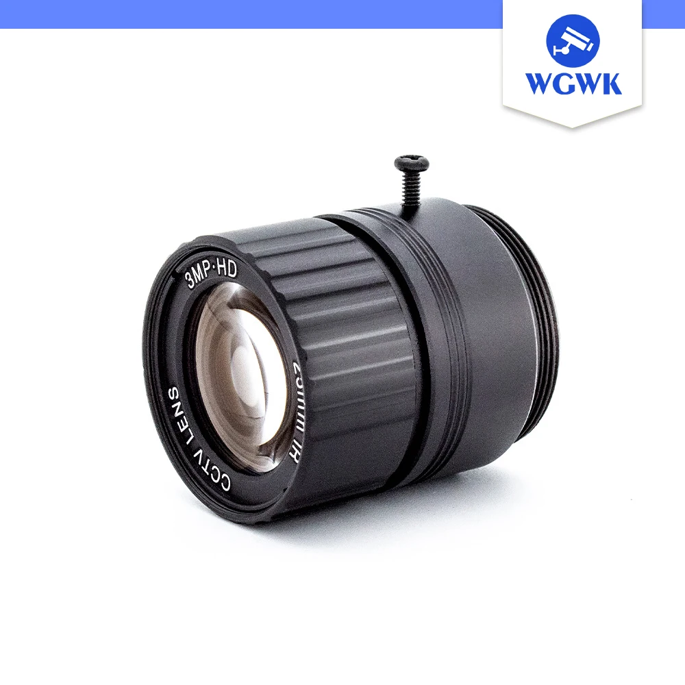 

WGWK-C325AO 3MP CCTV Lens 25mm HD Infrared CS Mount Manual Iris F2.0 Aperture Industrial Lens Security Camera Lens