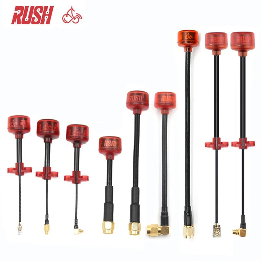 RUSH Cherry FPV 5.8G Antenna LHCP RHCP MMCX Long Range Antenna Connector Adapter Stubby For Racing Drone Goggles