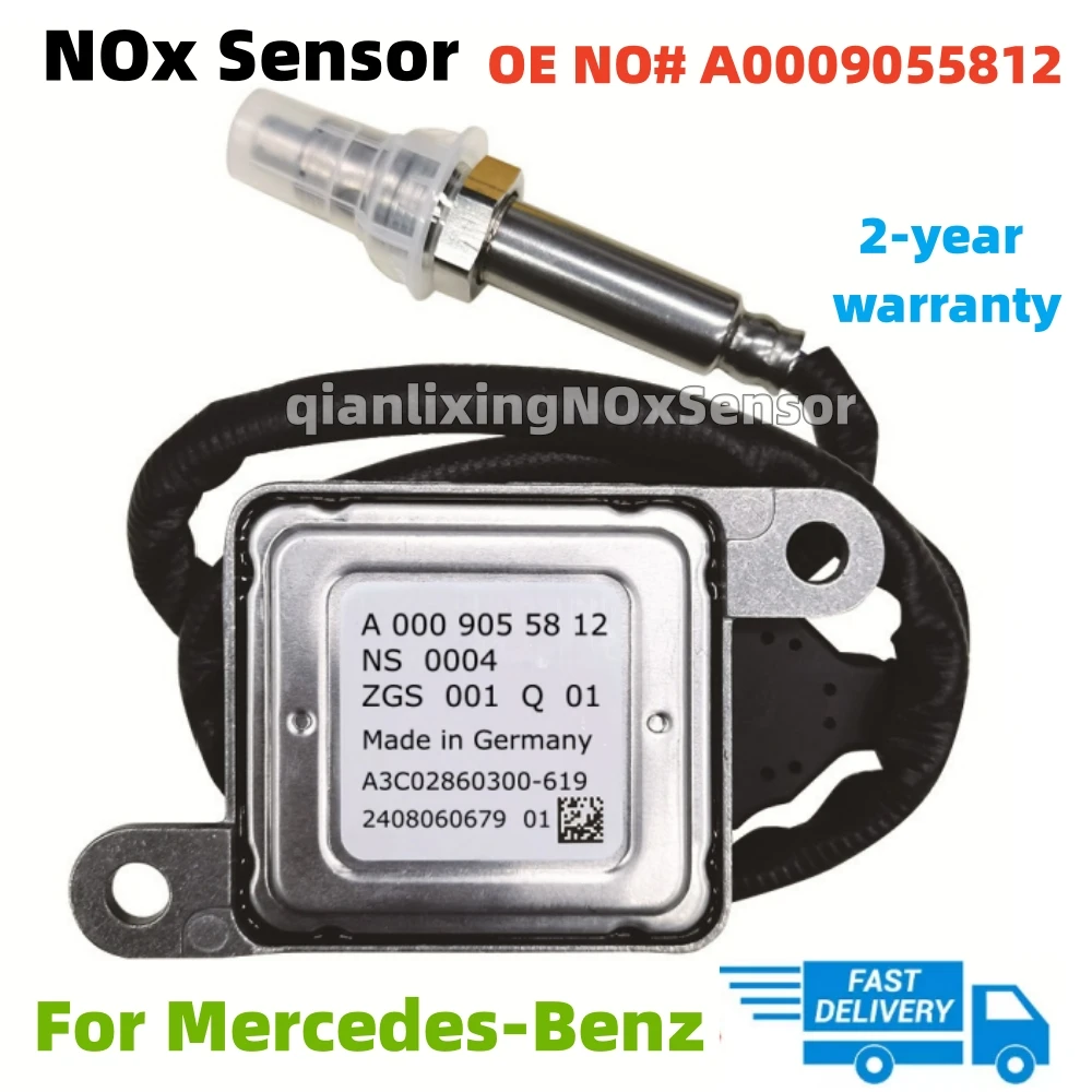 A0009055812 0009055812 Original New Nitrogen Oxide Sensor Nox Sensor for Mercedes Benz E250 Diesel Bluetec