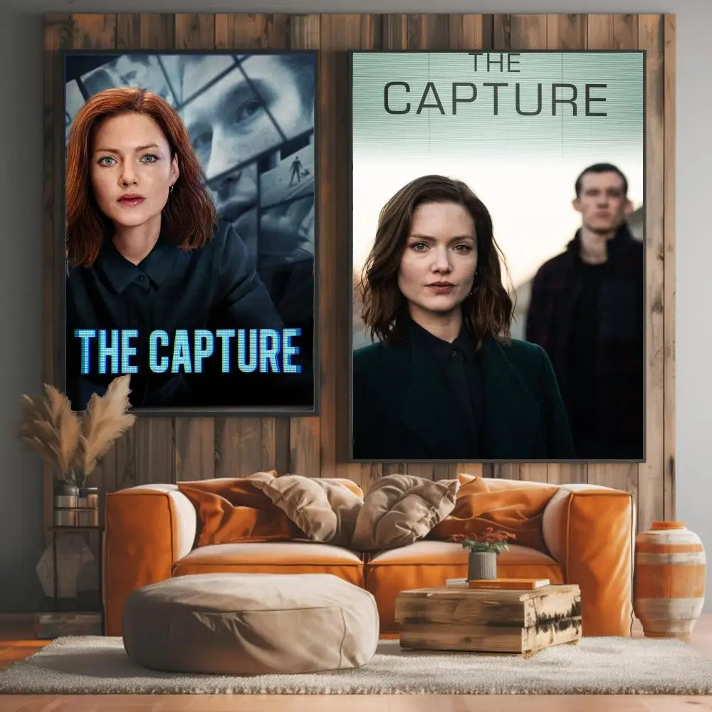 tv series T-The Capture-E Painting Calligraphy Artwork for Living Room Bedroom Office Home Decor