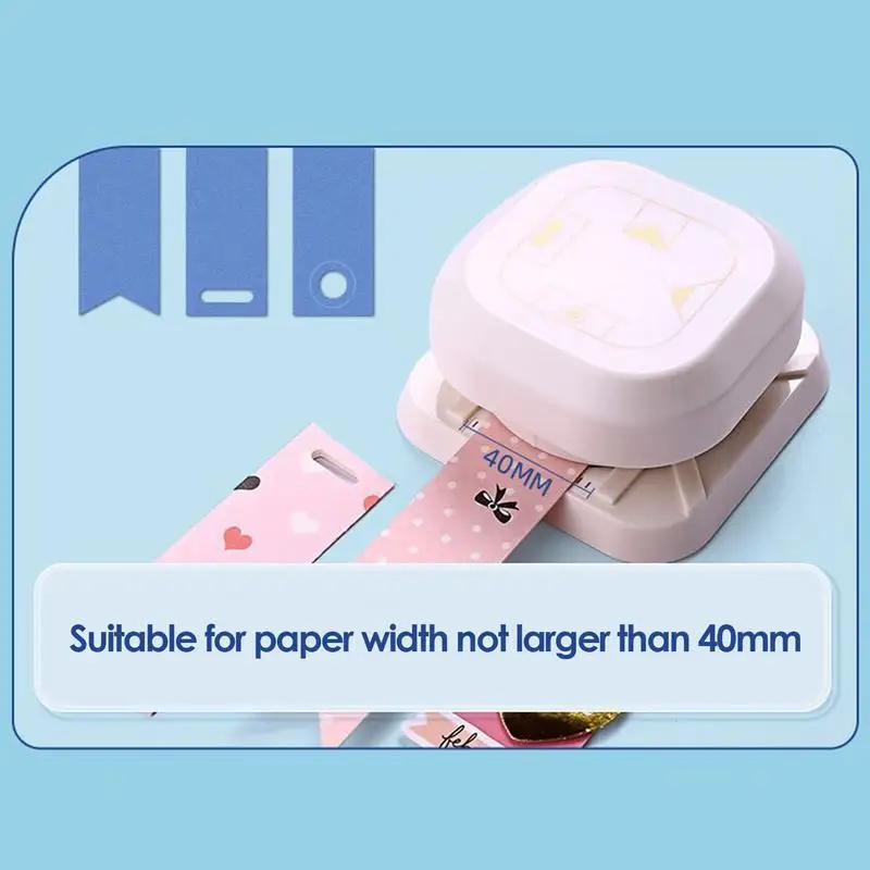 Paper Edge Cutter | 4 in 1 Handheld Hole Puncher | Small Hole Card Making Supplies Card Making Embellishments Paper Earring Card