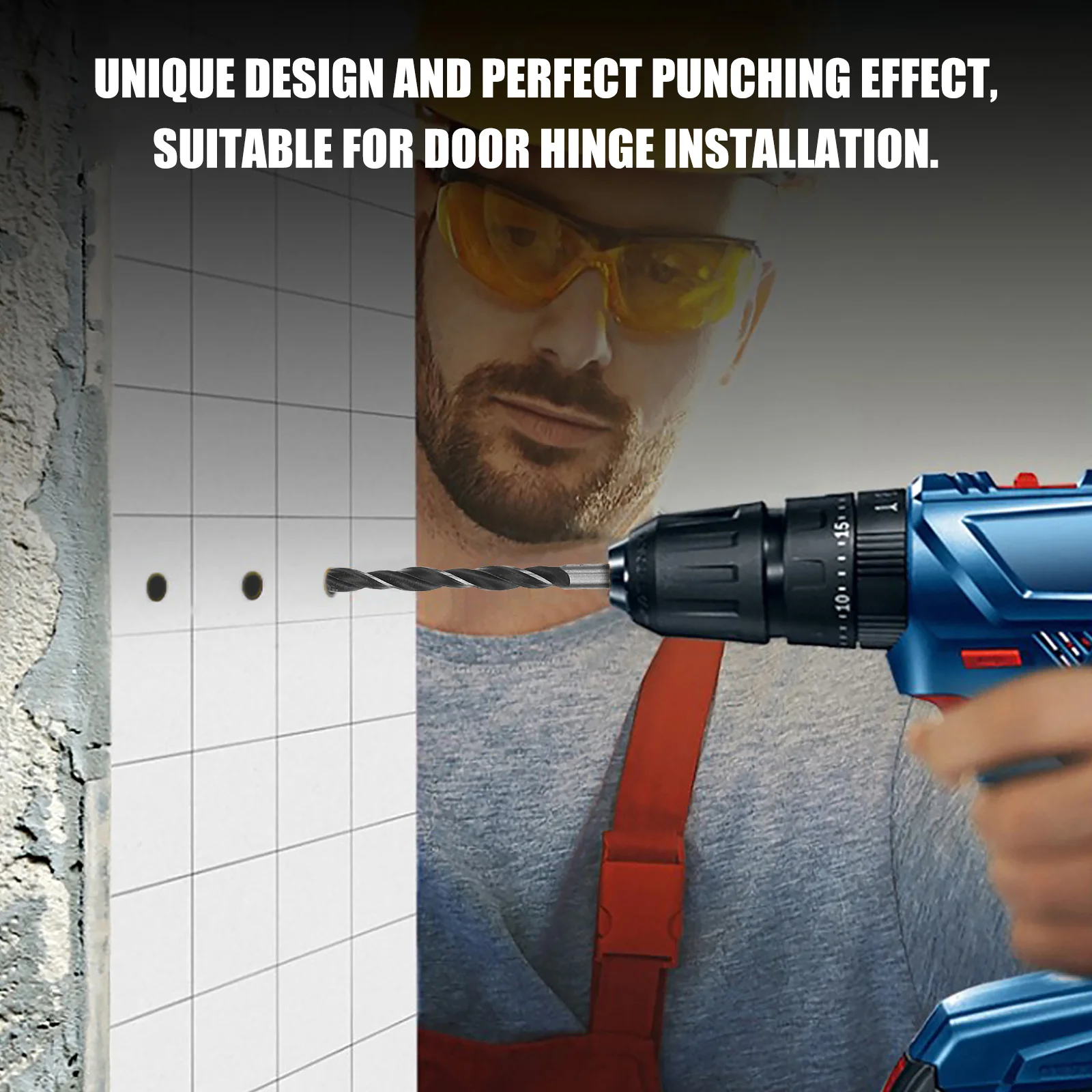 8pcs Woodworking Bit Set 3-10Mm Stainless Steel Metal Drill Bits For Impact Driver Quick Drill Bits Sets Tools Parts