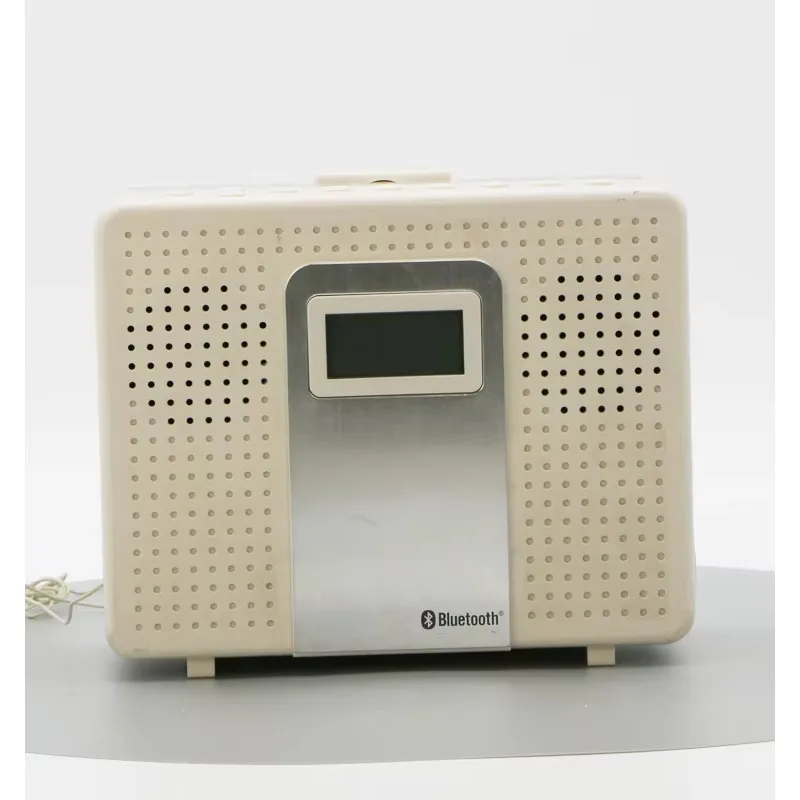 Portable Multifunction CD Player FM Digital Tuning Radio With Clock LCD Display