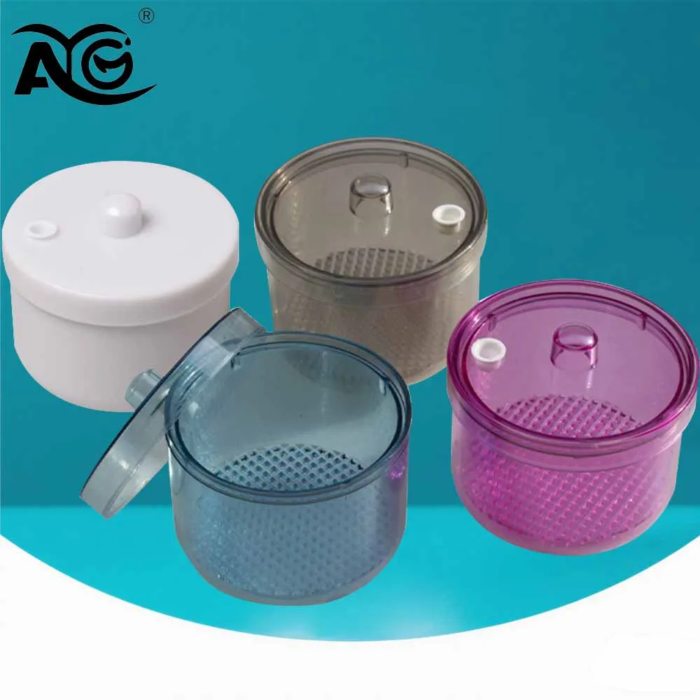 

AG Dental Disinfection Box Soak Burs Box Drills Sterilization Case Heat-Resistant Net Basket Clean Immersion Case Dental Tools