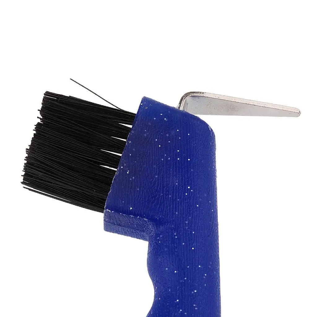 Horse Cleaning Set Hoof Pick with Brush Equestrian Accessory Colorful Horse Grooming Kit for Stable and Home