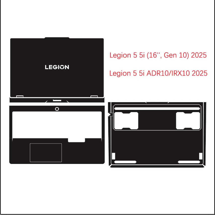 

Sticker Skin Cover Decals for Lenovo Legion Pro5i 16 Gen9/Legion 5 5i 16'' Gen10 16ADR10 16IRX10 2025 Gaming Laptop