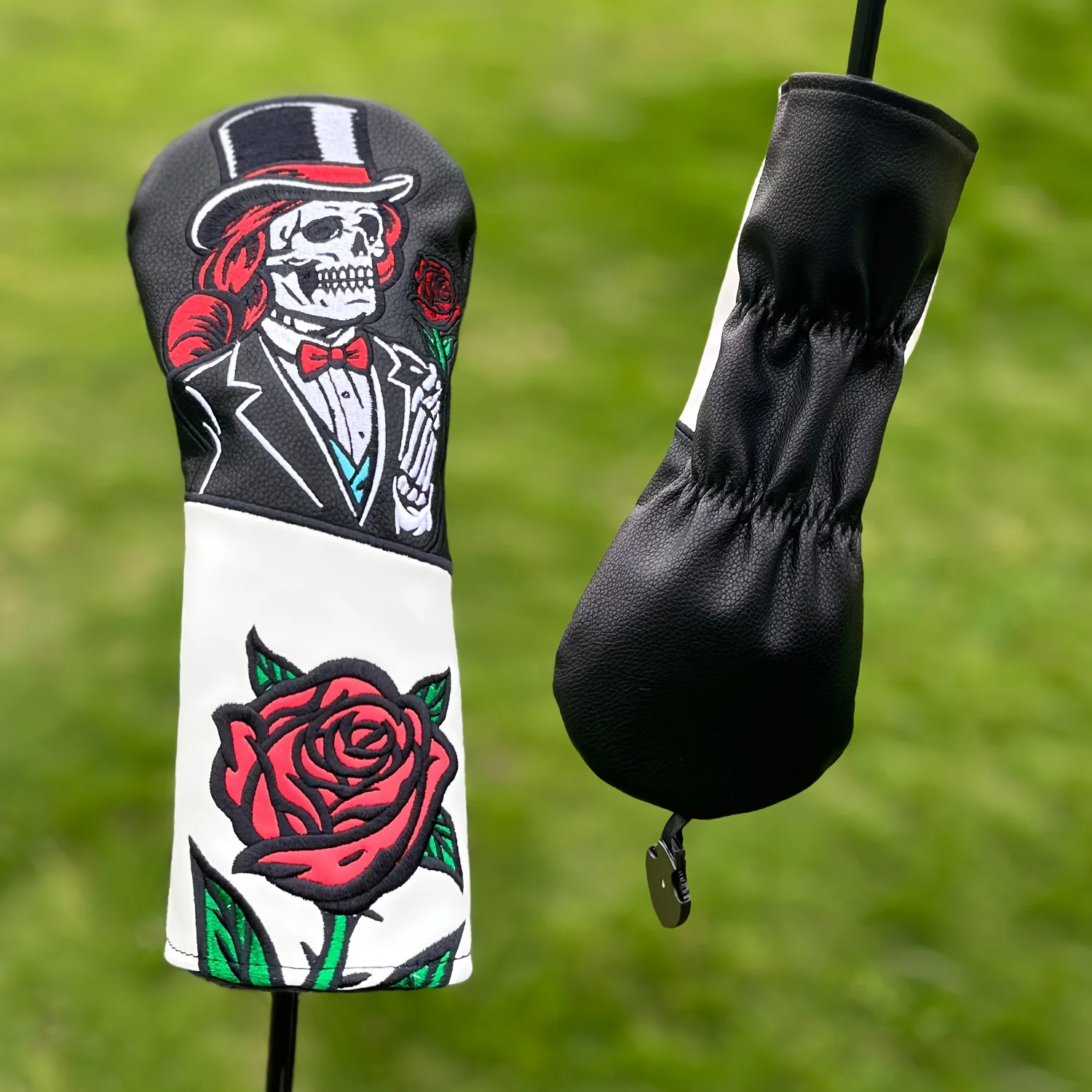 1pc/4pcs Golf Club Head Covers Suitable for Driver, Fairway & Hybrid Heads - Driver Headcovers with Fairway/Hybrid Caps - view 5