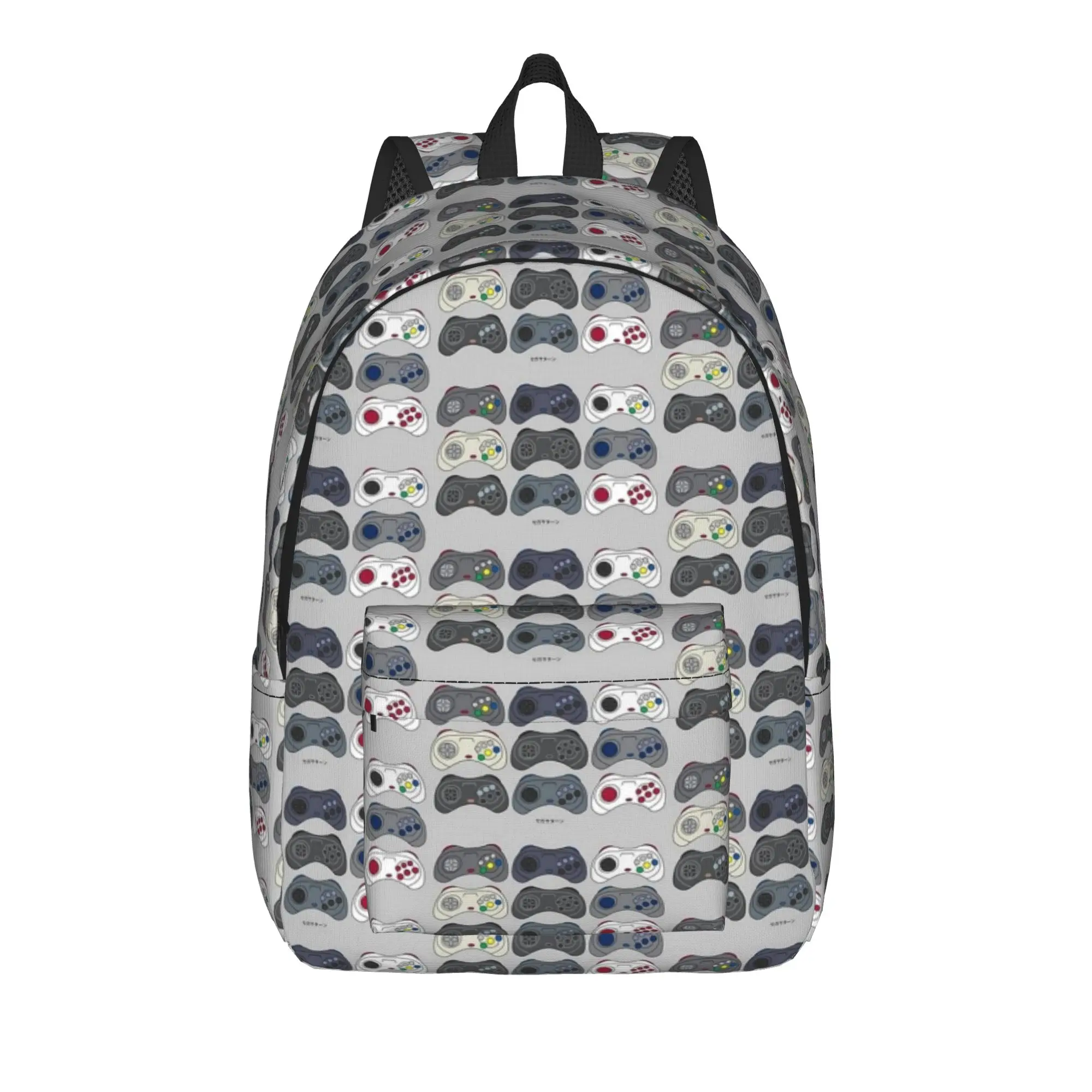 Sega Saturn Japanese Controller Backpack Girl  Pattern Backpacks Polyester Fashion High School Bags Camping Designer Rucksack