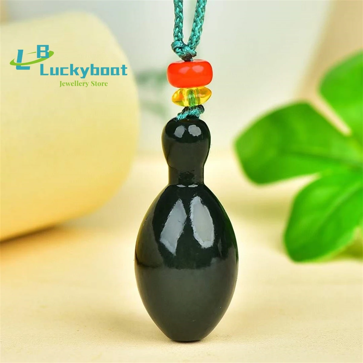 Natural Hetian Qingyu Small Medicine Bottle Pendant Simple and Personalized Exquisite and Versatile for Men and Women