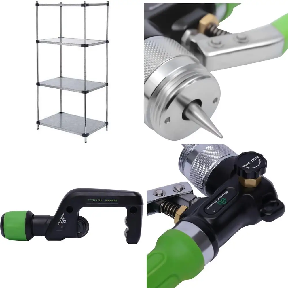 Regal aus verzinktem Stahl, 36 breit x 24 tief x 54 hoch, robustes Lagerregal für den industriellen Einsatz