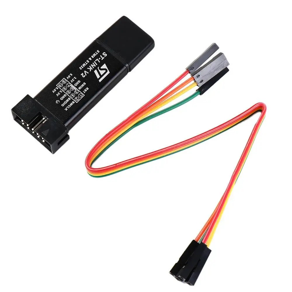 ST LINK Stlink STM32 Simulator ST-Link V2 STM8 STM32 Random Color Download Programmer Simulator Programming