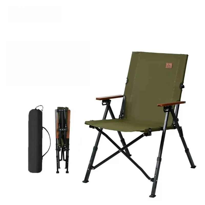 Camp Collapsible Stool Beach Chairs Recliner Ultralight Travel Stool Portable Outdoor Seating Arm Back Support Sillas Furniture