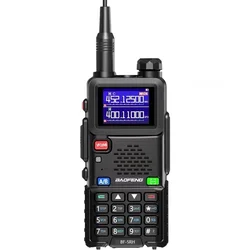 2024 New BAOFENG 5RH Two Way Radio FM Tri Bands VHF UHF Port Scrambler Encrypt DTMF Tone Outdoor HAM Wireless Communication