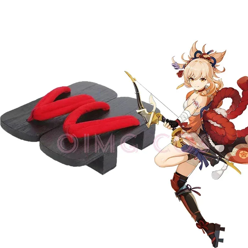 

Genshin Impact Yoimiya Cosplay Shoes Anime Chinese Style Halloween for men Game