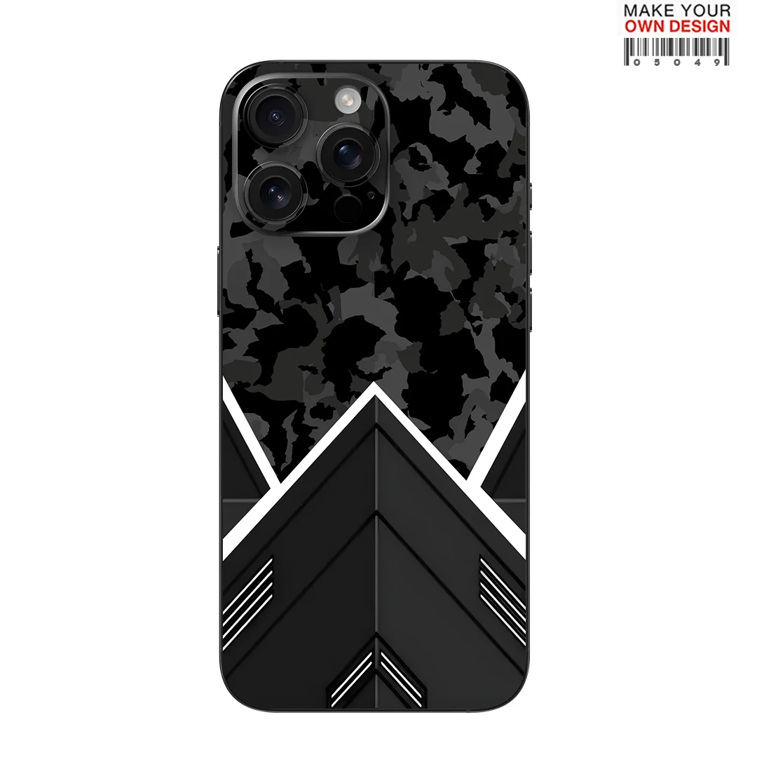 CU005 Decal Skin for iPhone16 15 14 13 Pro Max Back Film Cover Wrap Rear Screen Protector Anti-scratch Durable Sticker