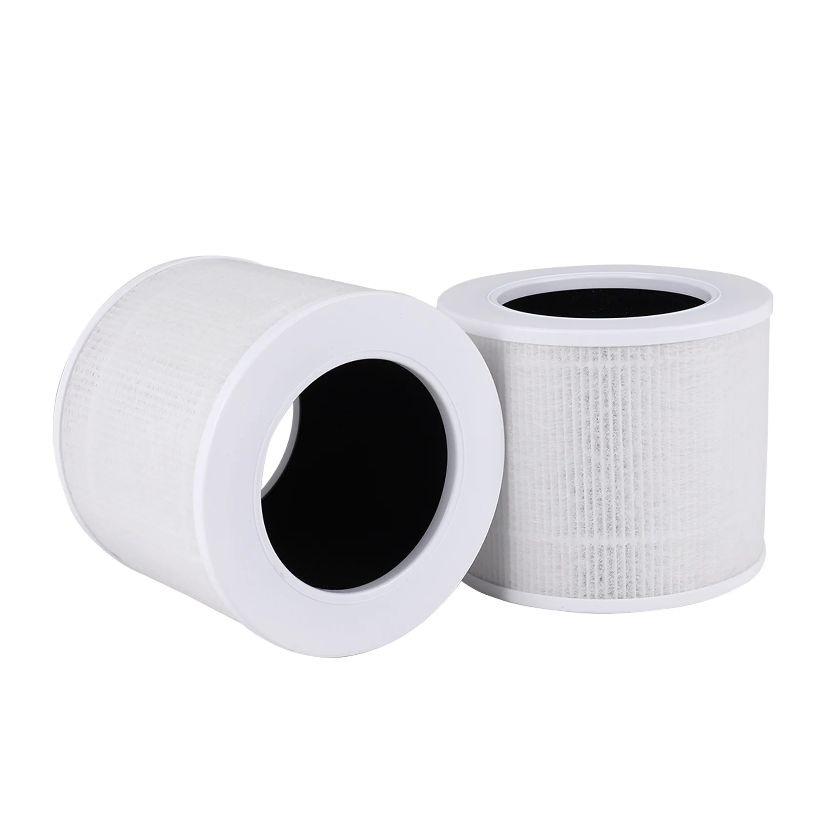 2Pcs Replacement Filter for LEVOIT Air Purifier Core Mini Part Core Mini-RF,H13 HEPA Filter 3In1 Activated Carbon Filter