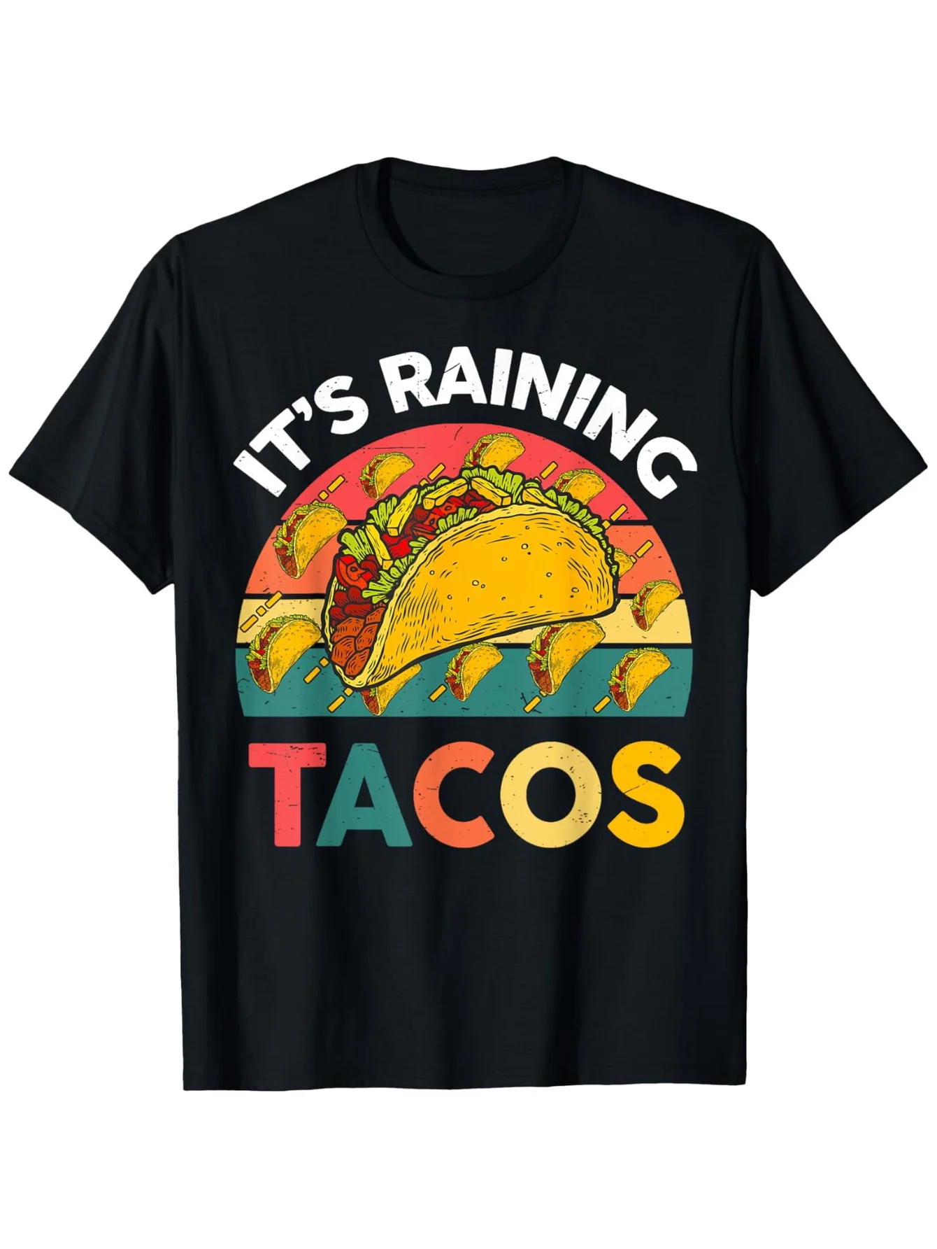 

Рубашка It Raining Taco для мальчиков и девочек, молодежная футболка с забавной мексиканской едой для малышей
