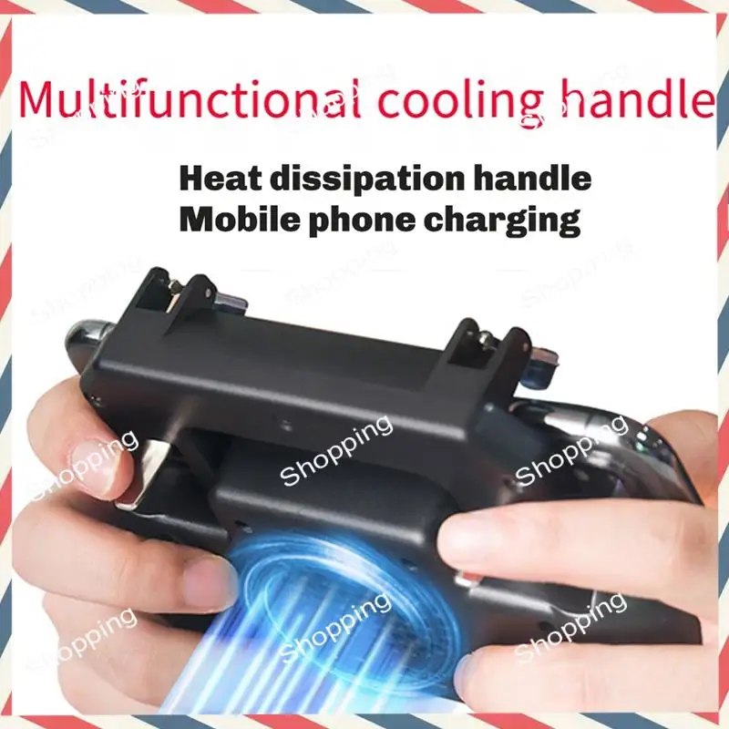 M20K Mobile Gaming Controller With Cooling Fan For PUBG Trigger Joystick Gamepad For Smartphone