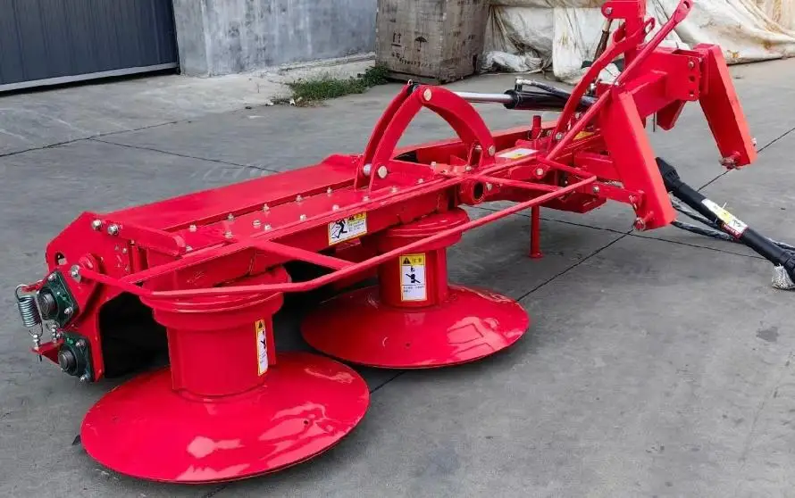 Factory Price High Quality Farm Machinery Tractor Pto Mower Mowing With Flattening Roller