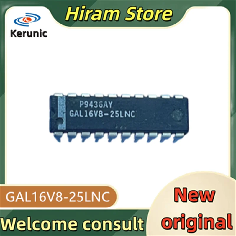 2PCS GAL16V8-25LNC New and Original GAL16V8-25LNC GAL16V8-25LN GAL16V8-25L GAL16V8-25 GAL16V8