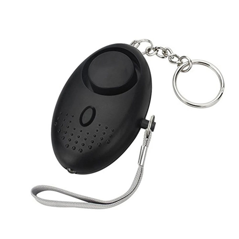 

2 pcs 130Db Personal Alarm Wolf Proof Security Device Led Emergency Alarm Auto Power Saving Lightweight Keychain Safety Tool For